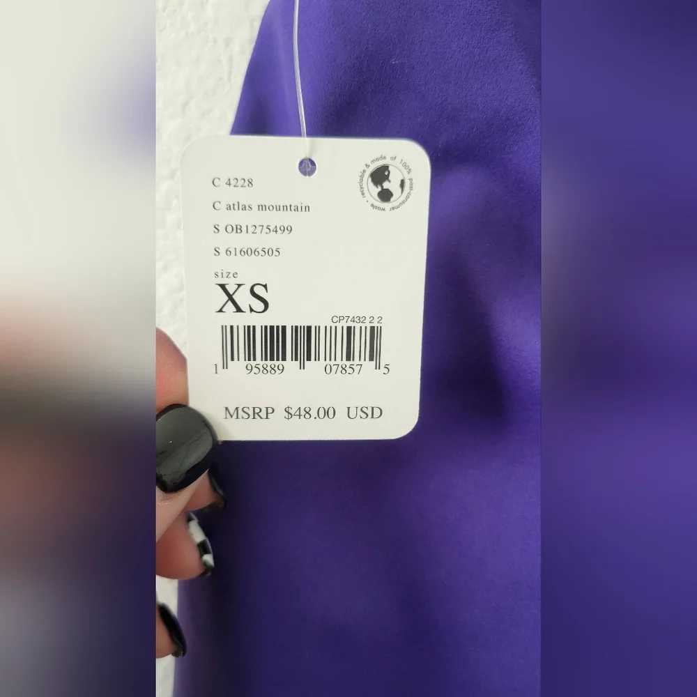 Free People Movement Wave Rider Twist Front High Rise Bike Short - Picture 3 of 5